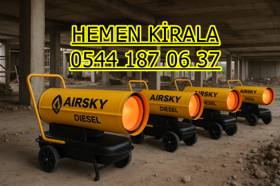 AIRSKY AE50 Bacalı Mazotlu Isıtıcı